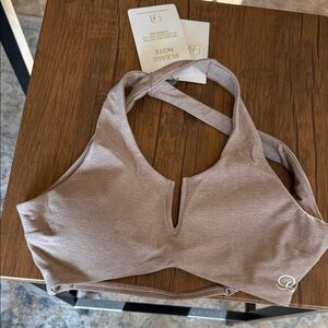 Bombshell Sportswear Taupe Sports Bra